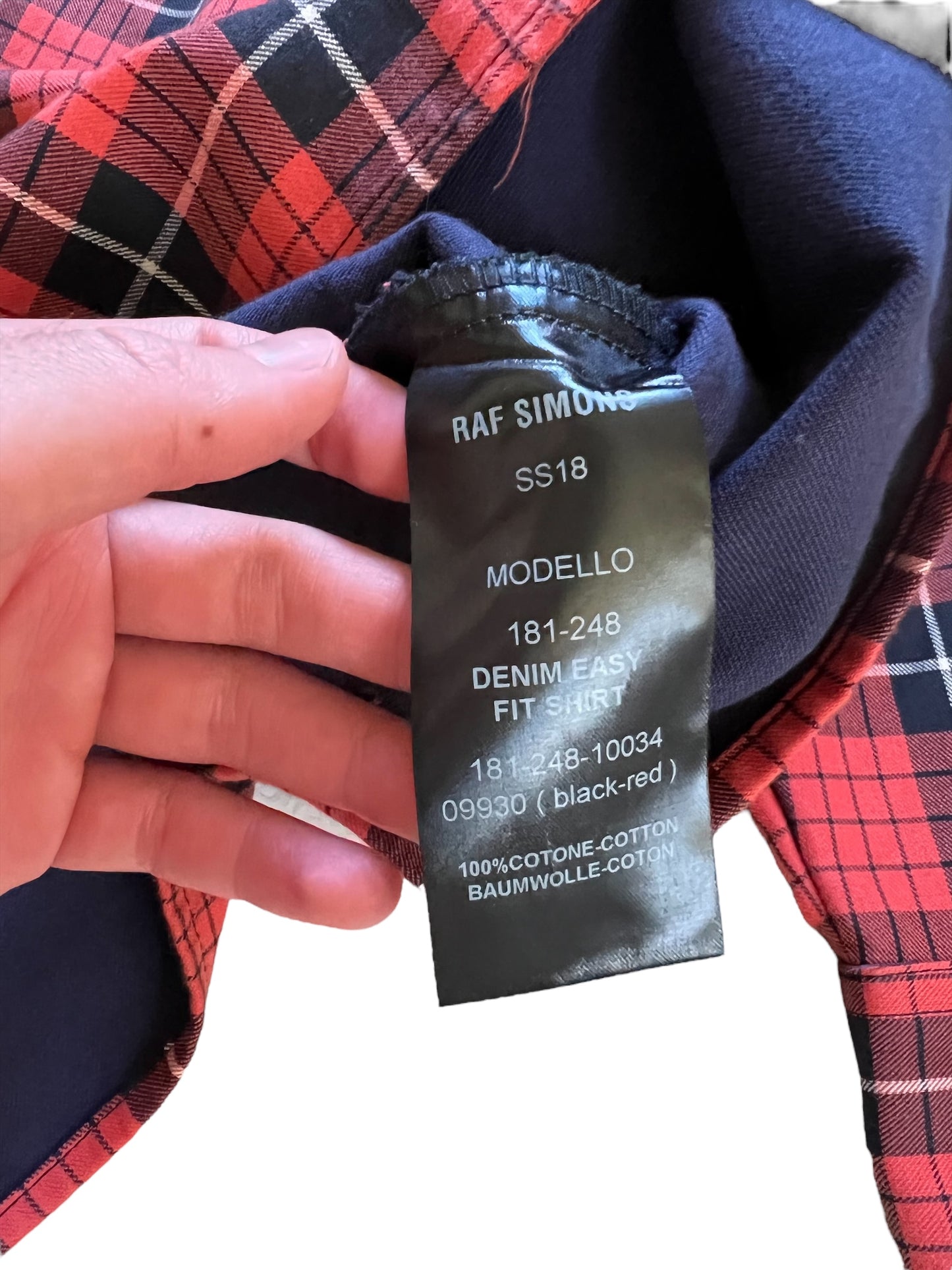 SS18 Oversized Check Shirt