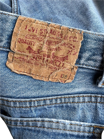 1980’s 30W Stained Denim