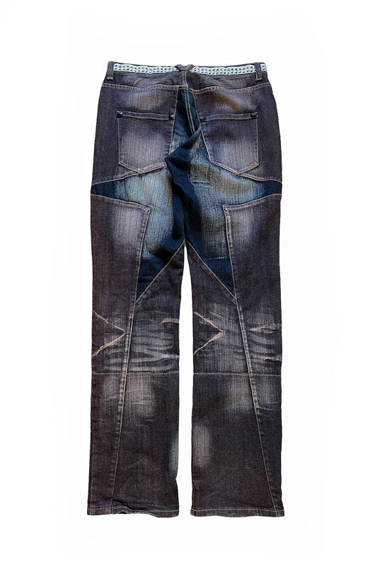 Cuffable Star Punk Denim