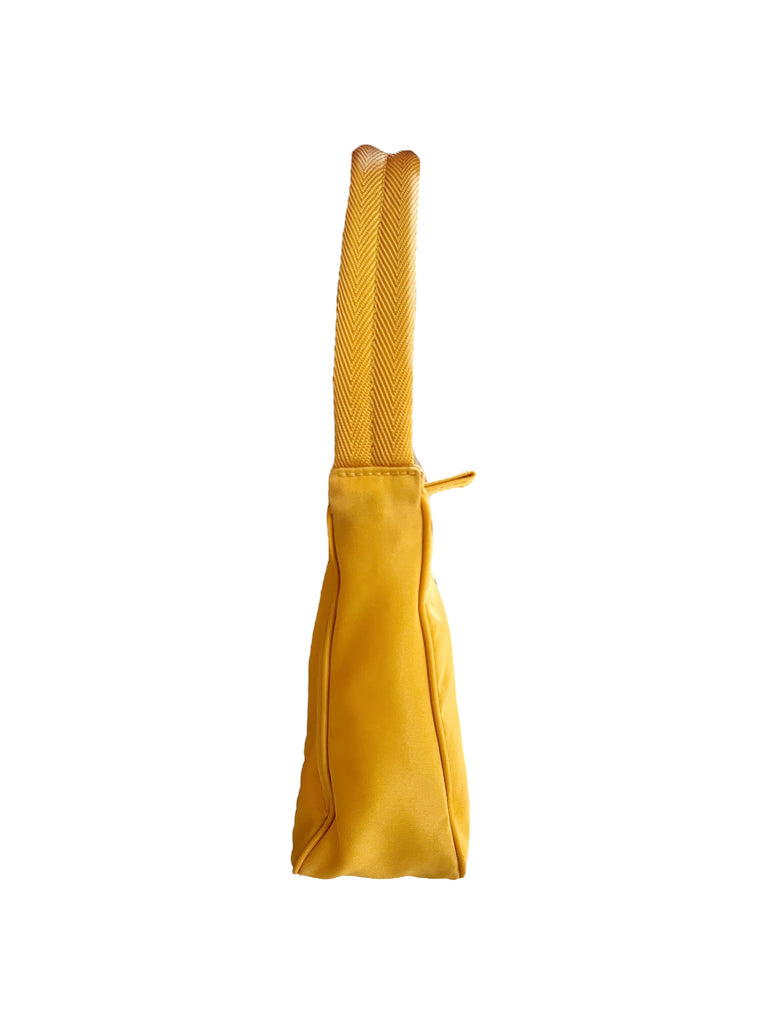 Mustard Vela Nylon Hobo Bag – Archive Reloaded