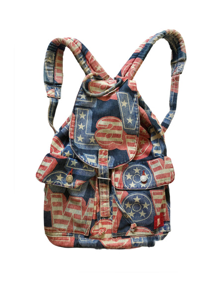 America Denim Backpack