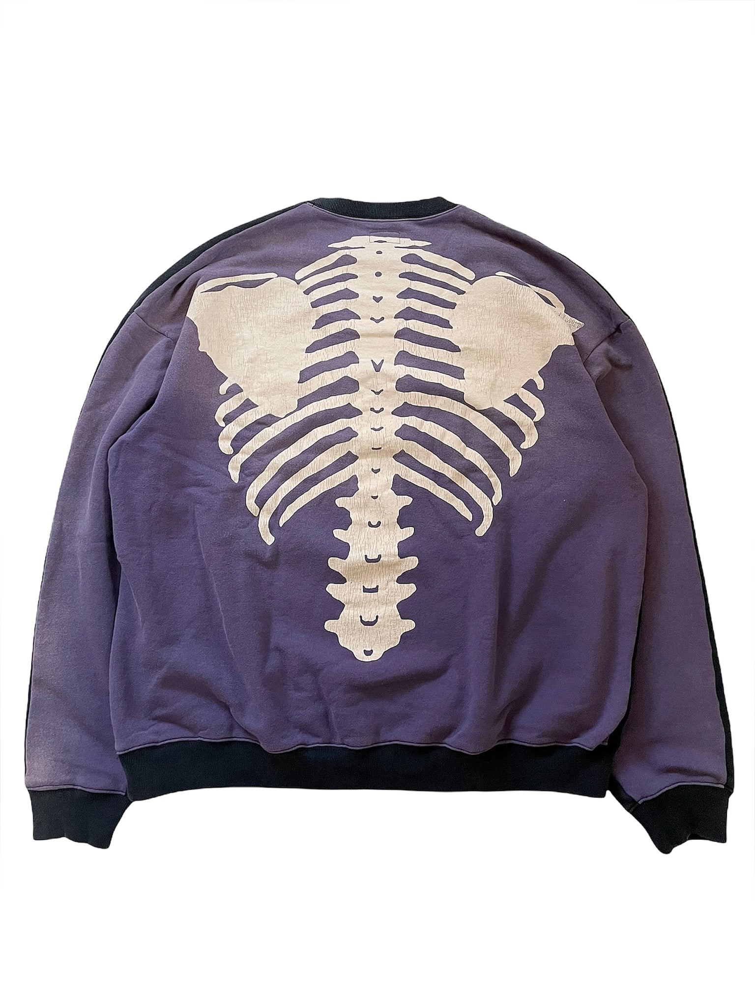 Purple Skeleton Bone Crewneck