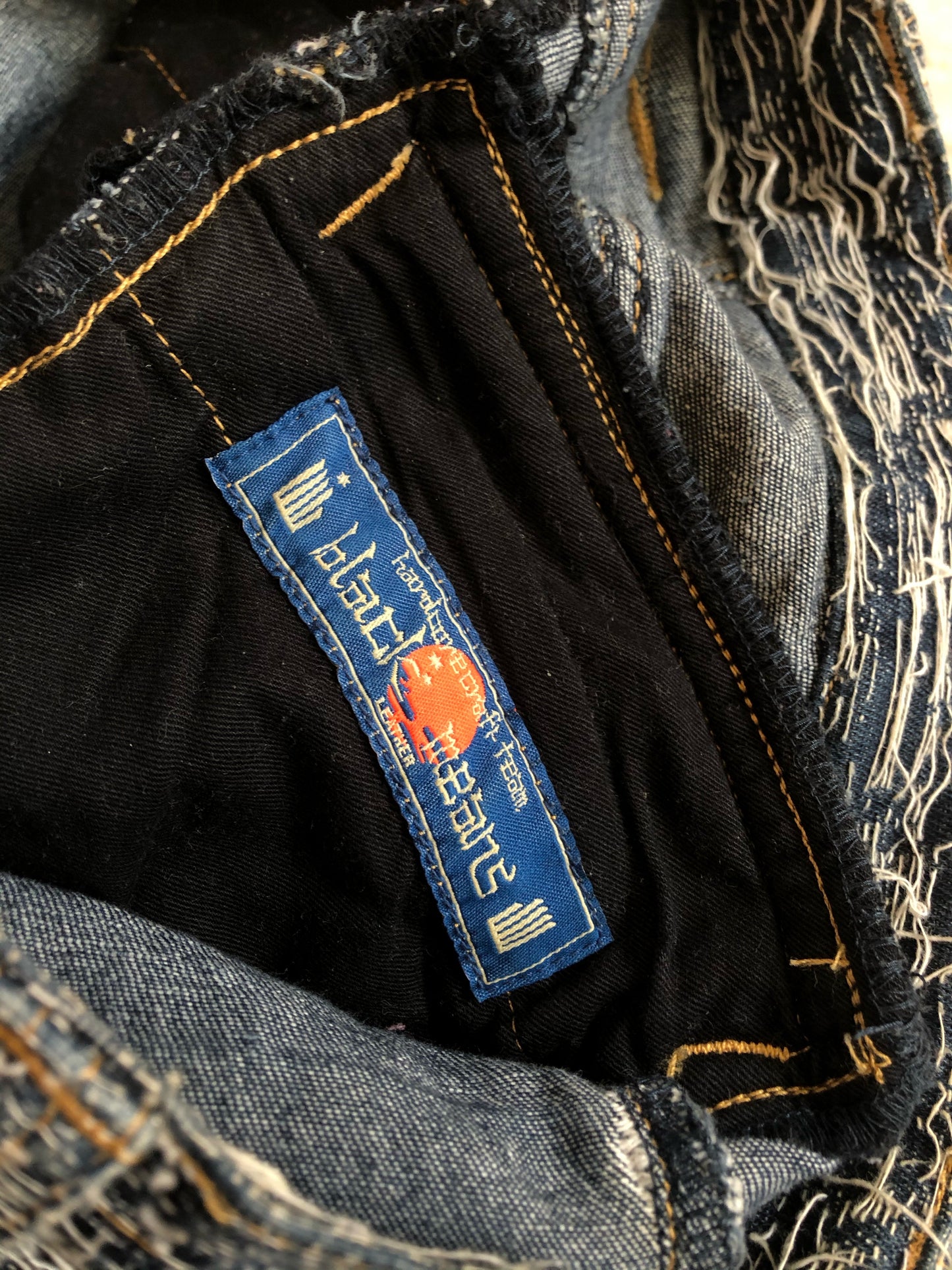 Artisanal Boro Thread Denim