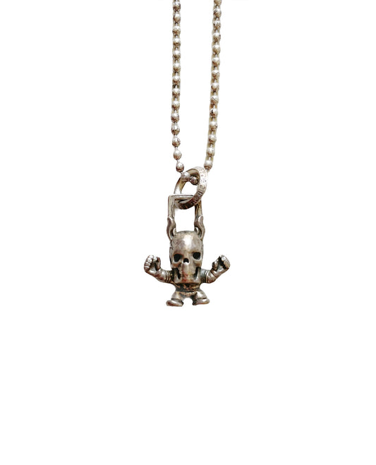 Foti Skull Boy Pendant w/ Chain