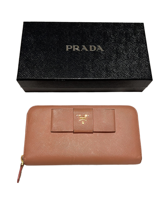 Pink Leather Wallet