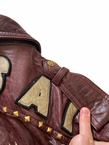 1980’s Heavy Leather Jacket