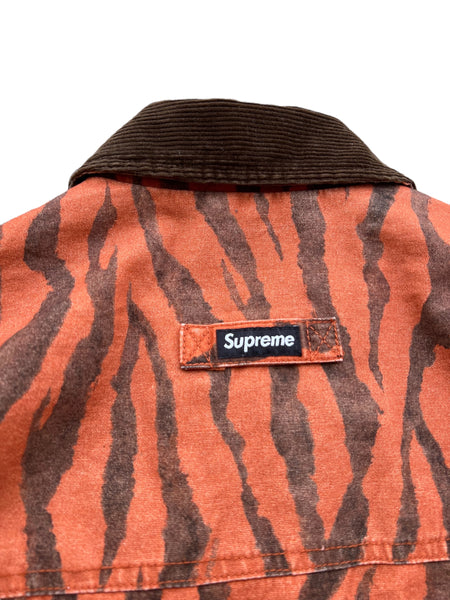 Orange Tiger Barn Coat