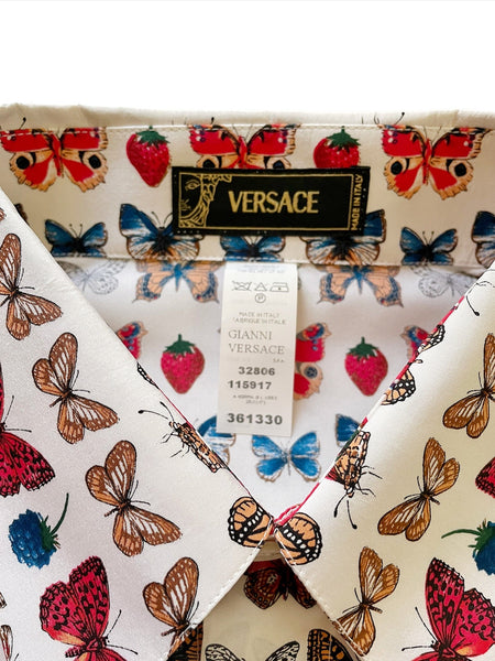 Silk Butterfly Shirt