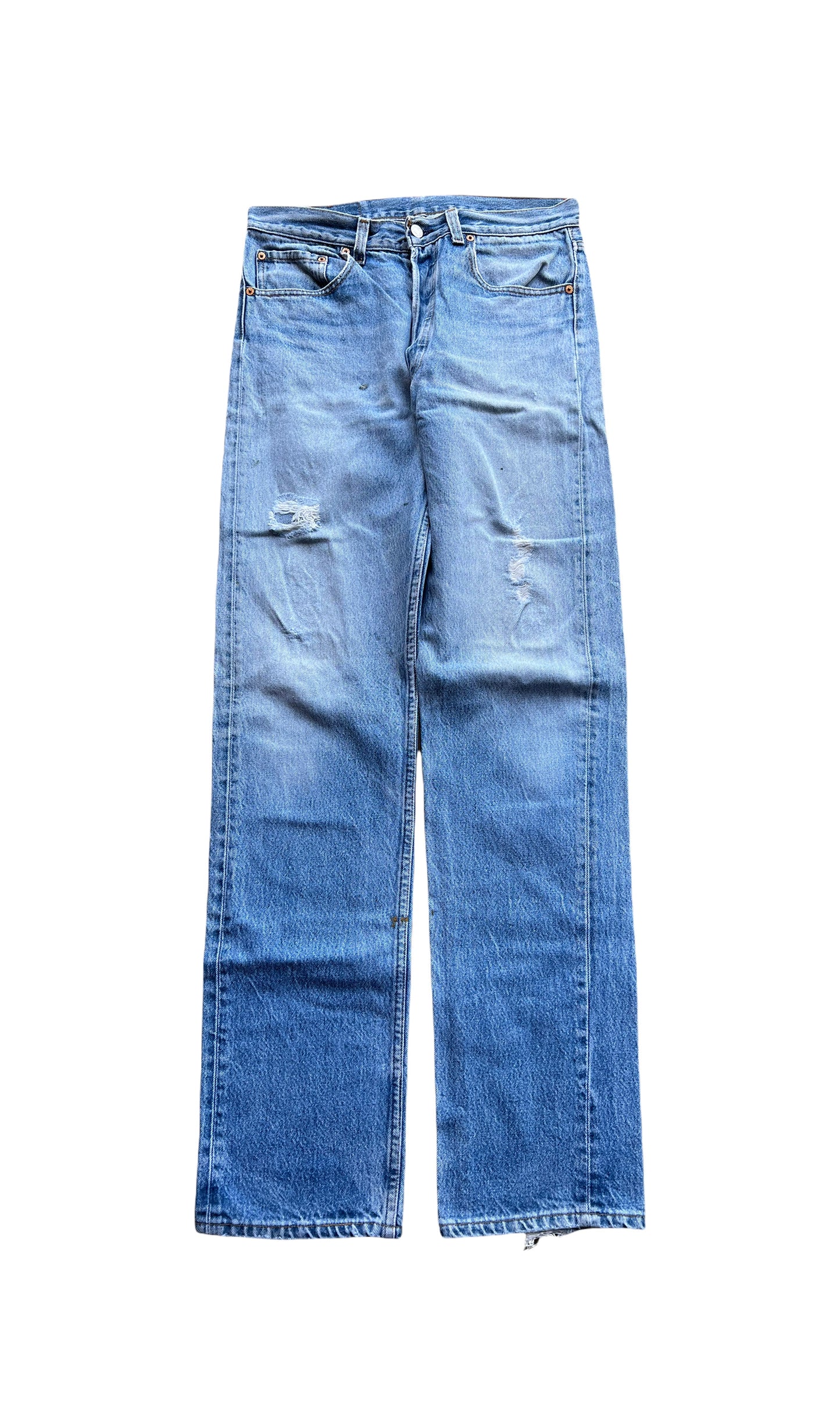 1980’s 31W Distressed Denim