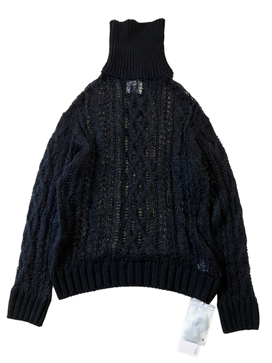 Grunge Wool Turtleneck