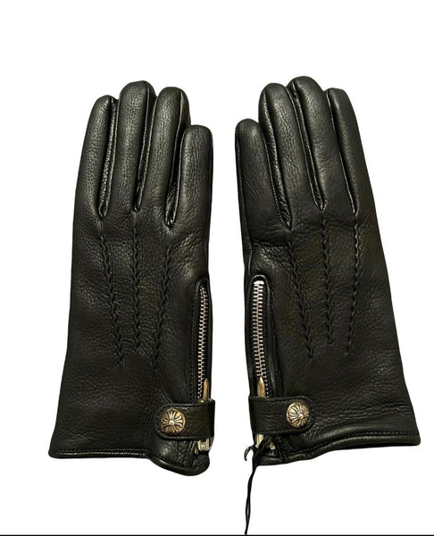 “Open Wound” Leather Gloves