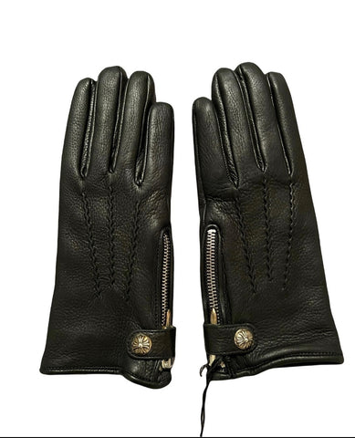 “Open Wound” Leather Gloves