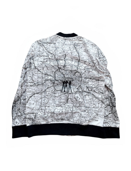 SS04 London Underground Map Tyvek Bomber