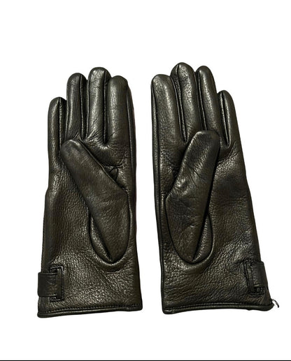 “Open Wound” Leather Gloves