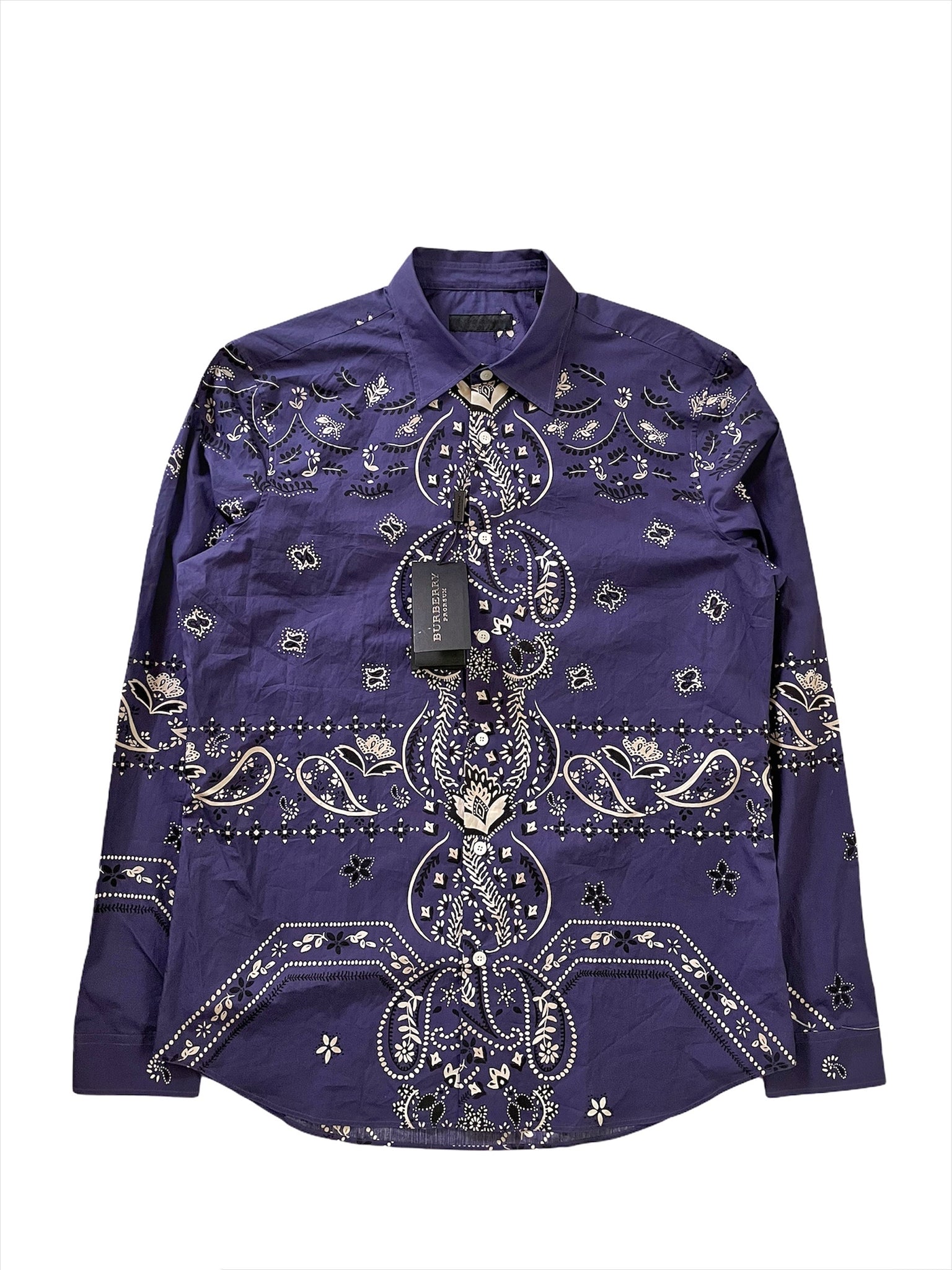 2015 Purple Paisley Shirt