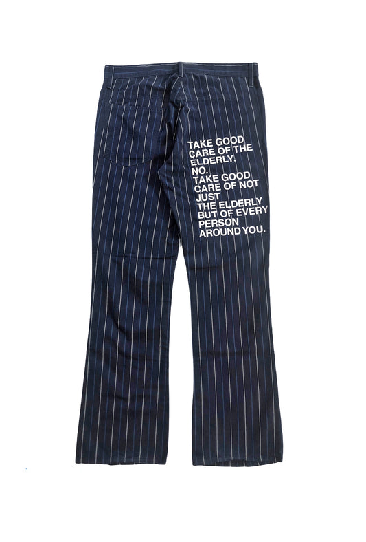 2001 Elder Poem Pinstripe Trouser