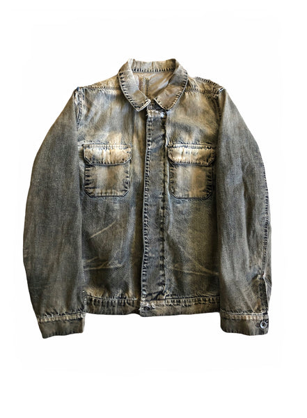 OG DRKSHDW Grunge Denim Jacket
