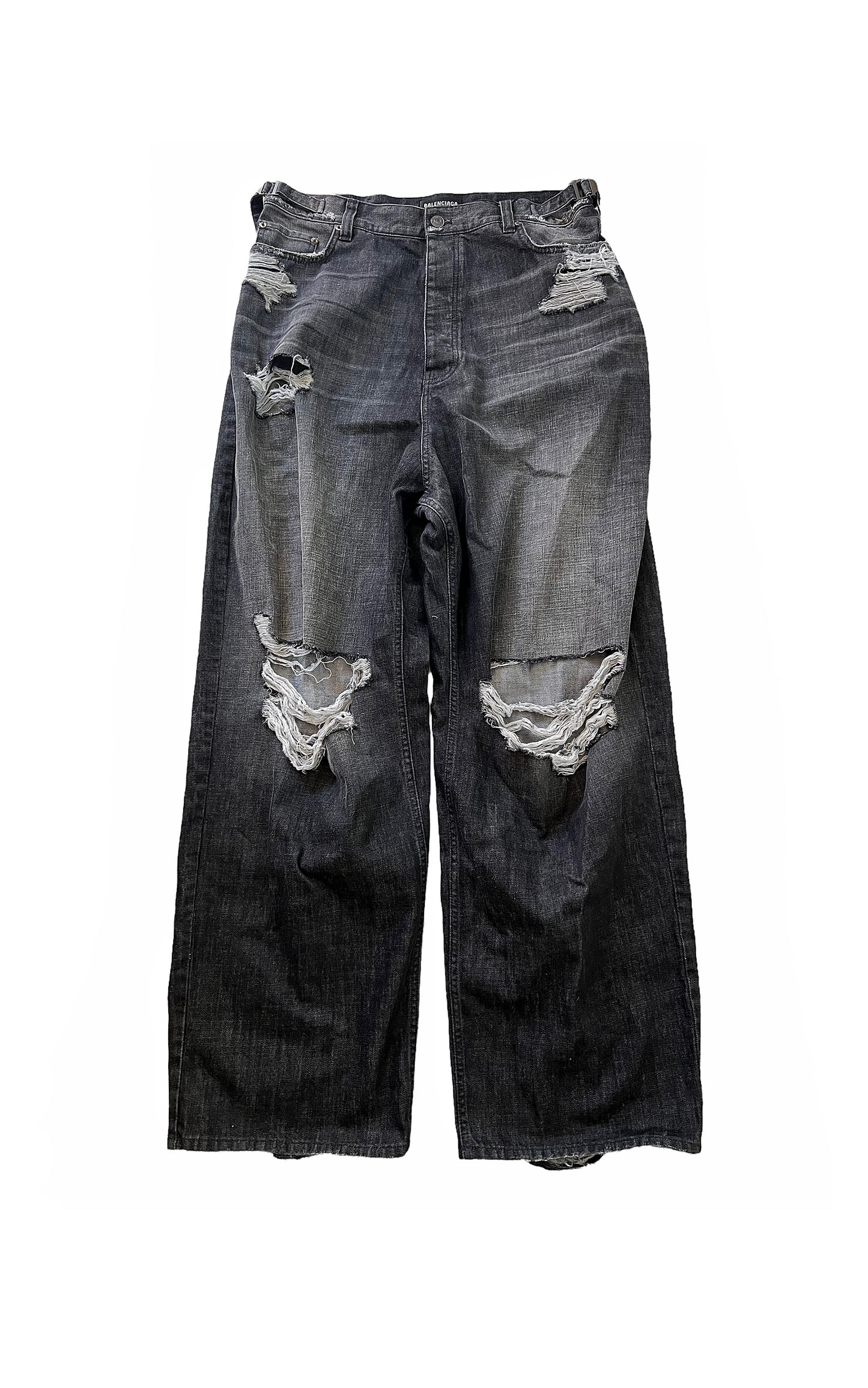 SS22 Destroyed Super Baggy Denim