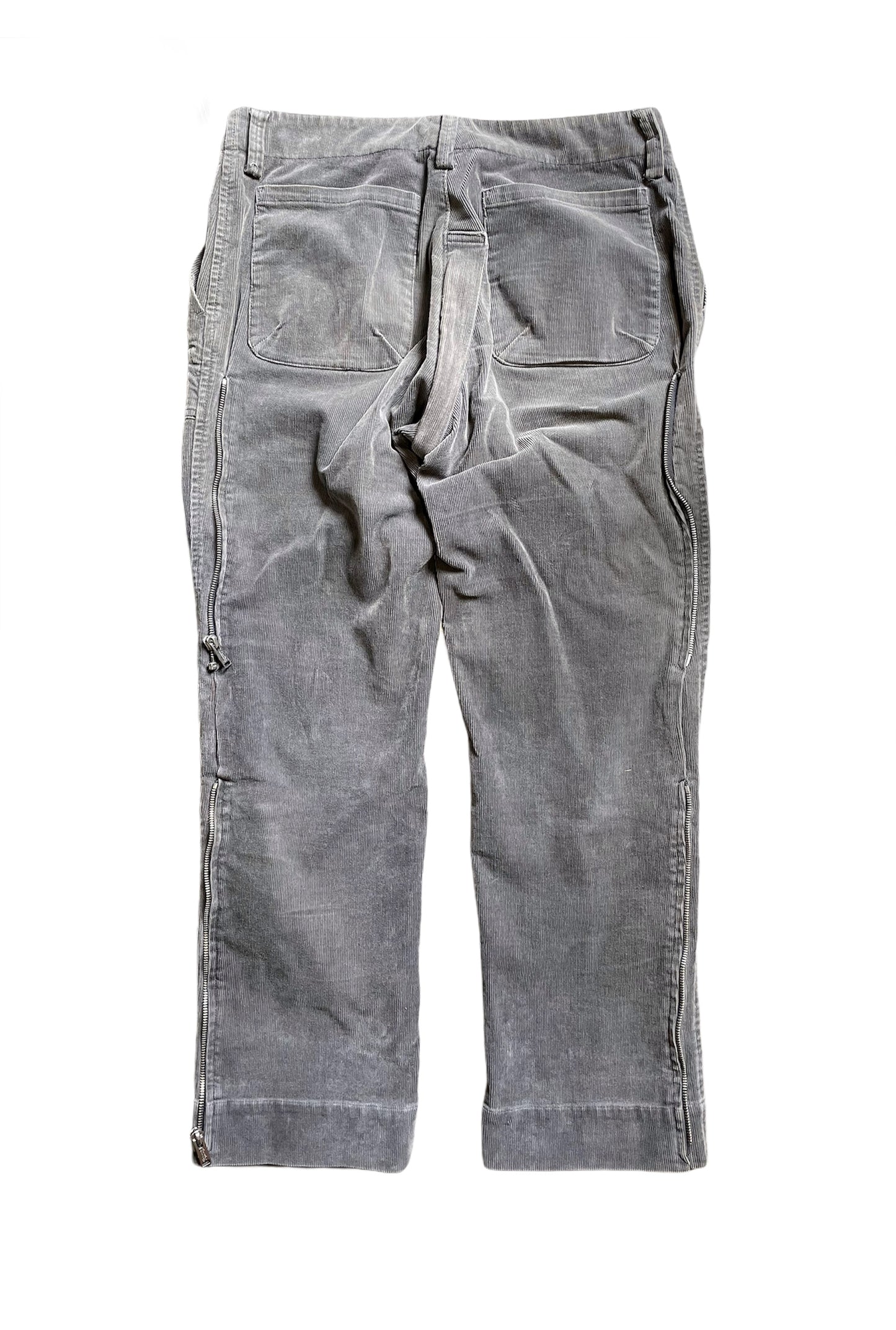 AW11 Corduroy Flight Pants w Crotch Zip