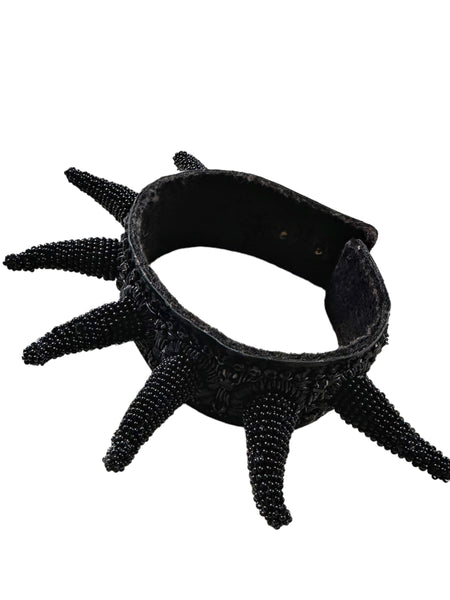 Crystal Sequin Spike Bracelet