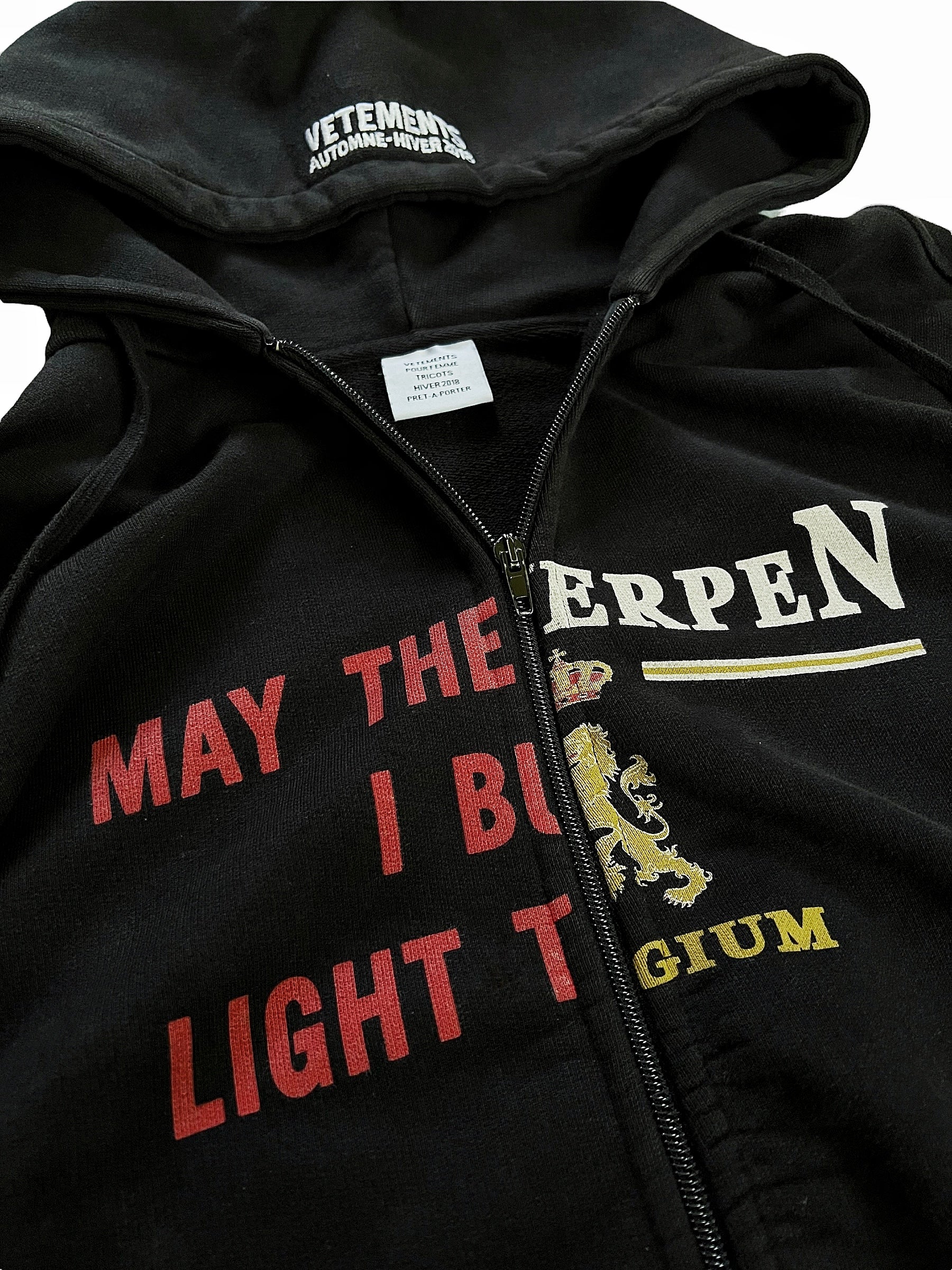 2017 Split Bridges Burn/Antwerpen Hoodie – Archive Reloaded