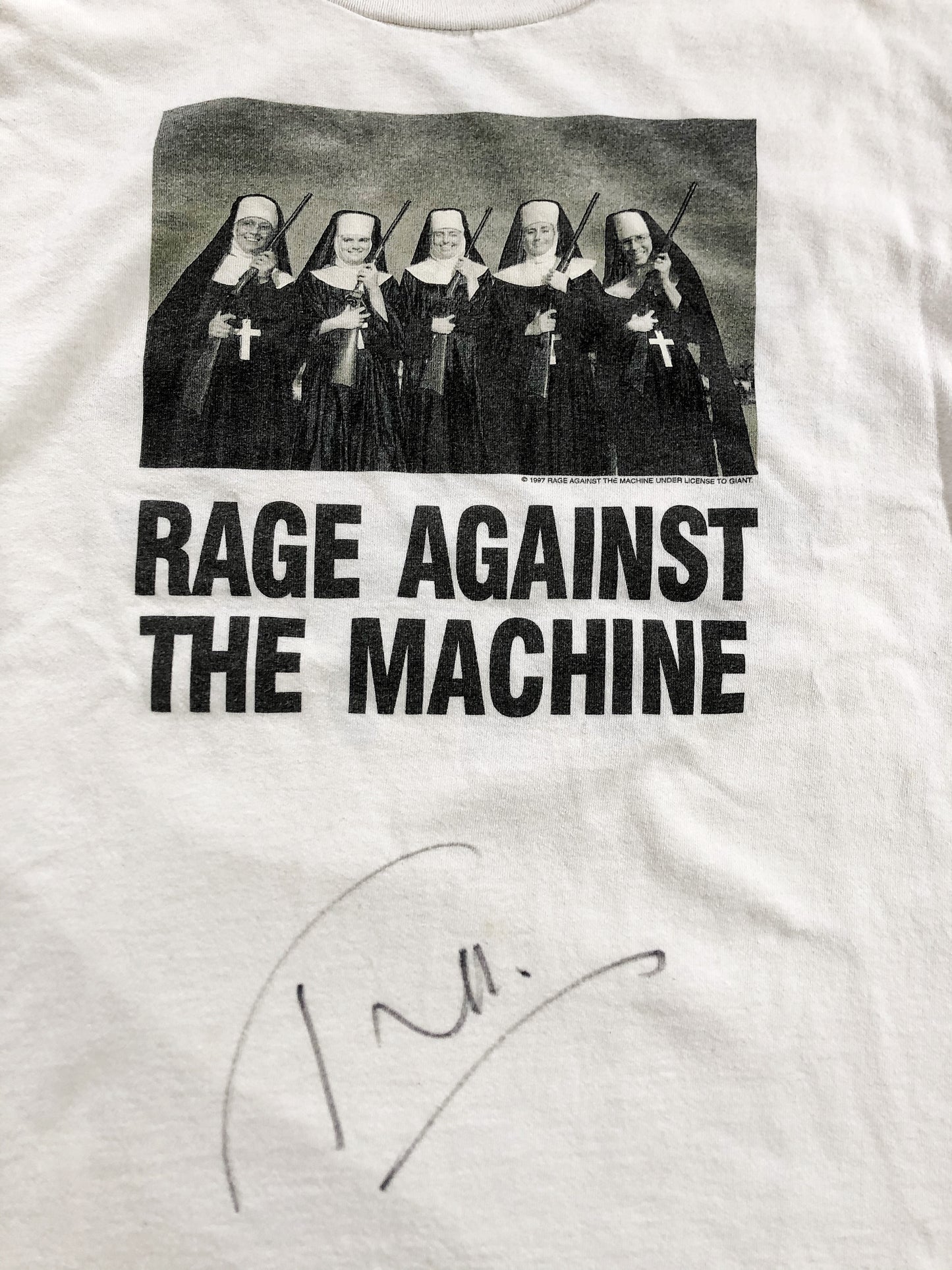 1997 Rage Against The Machine Nun Tee