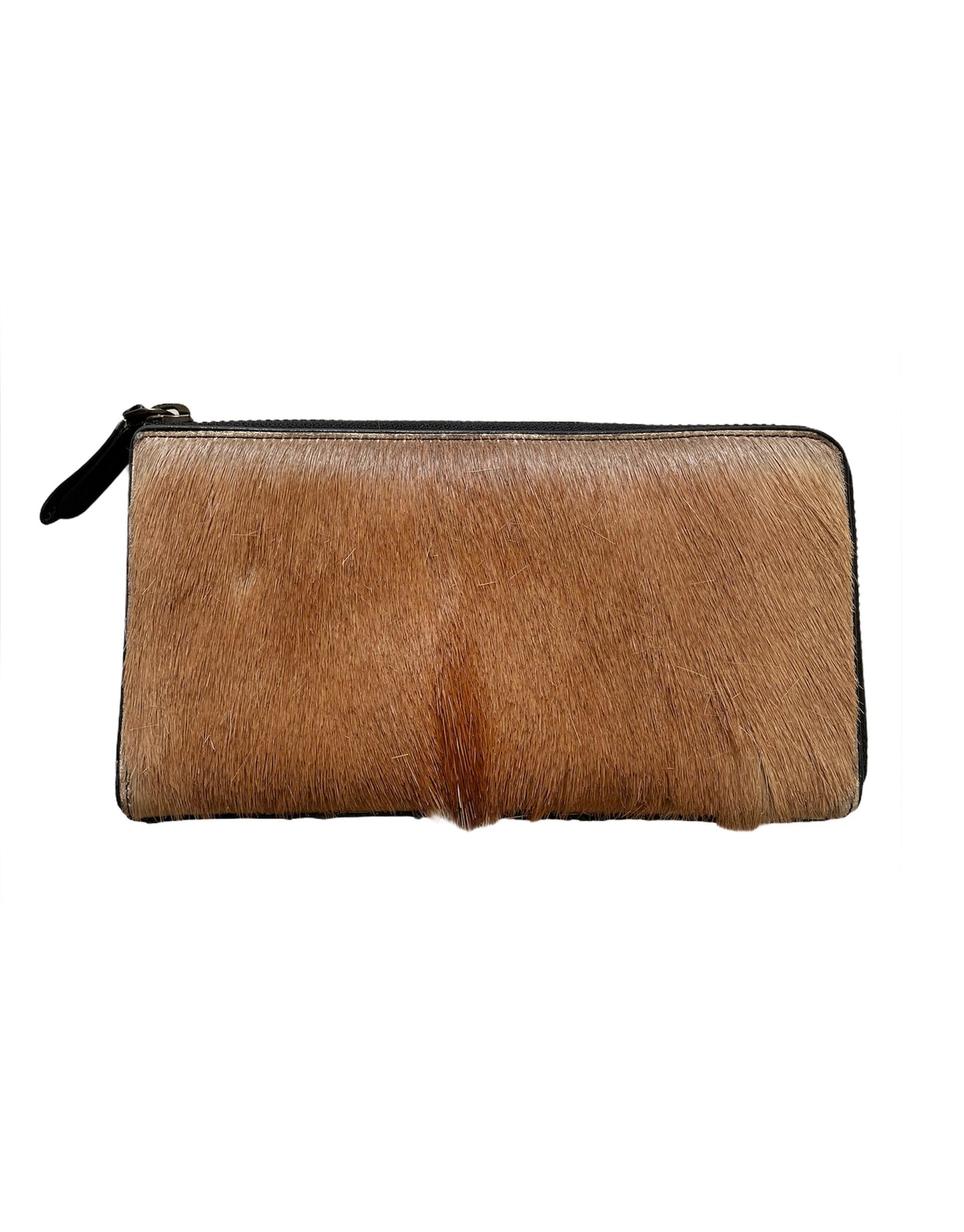 Calf Hair Long Wallet