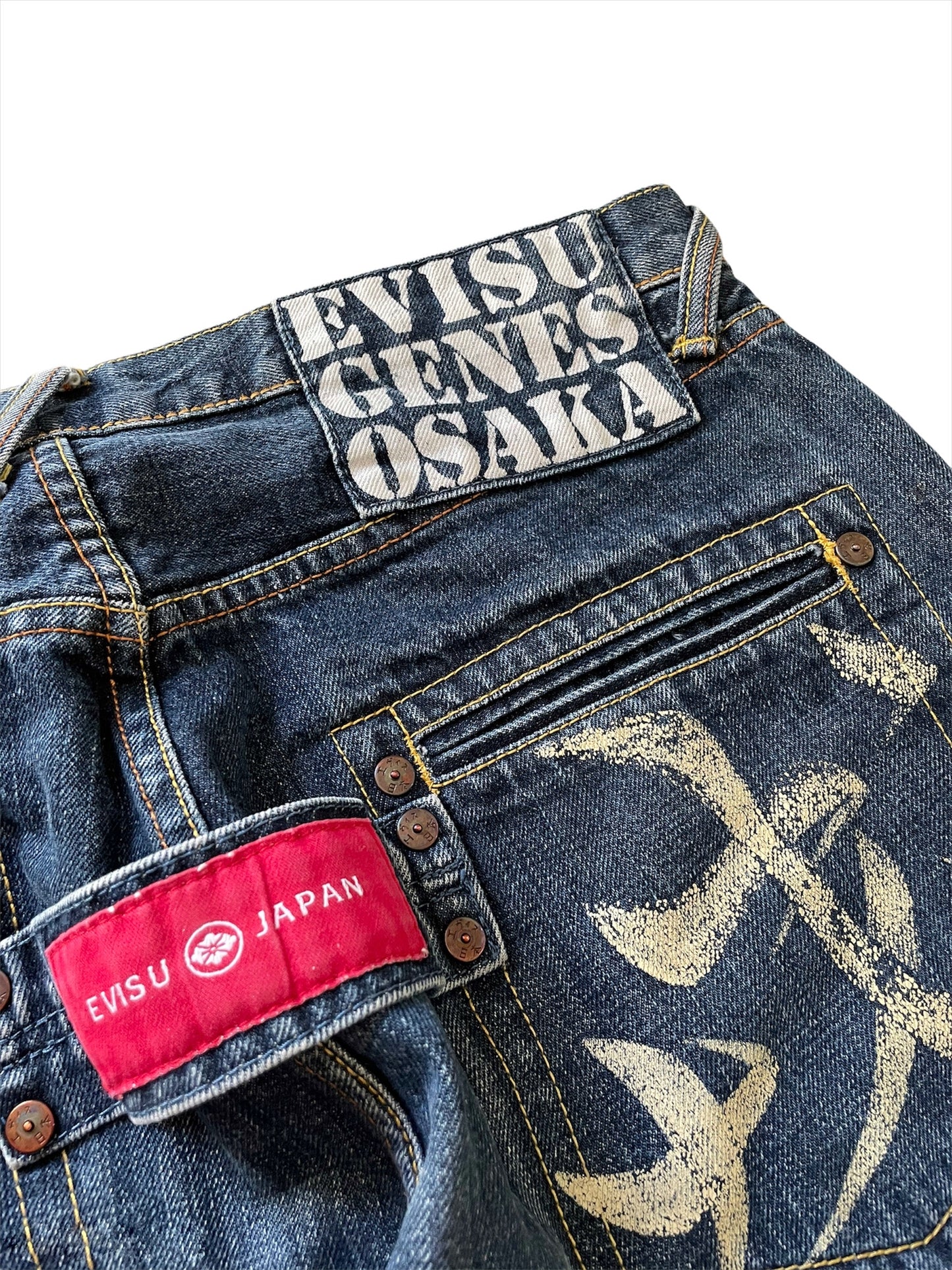 Multi Pocket Cargo Denim