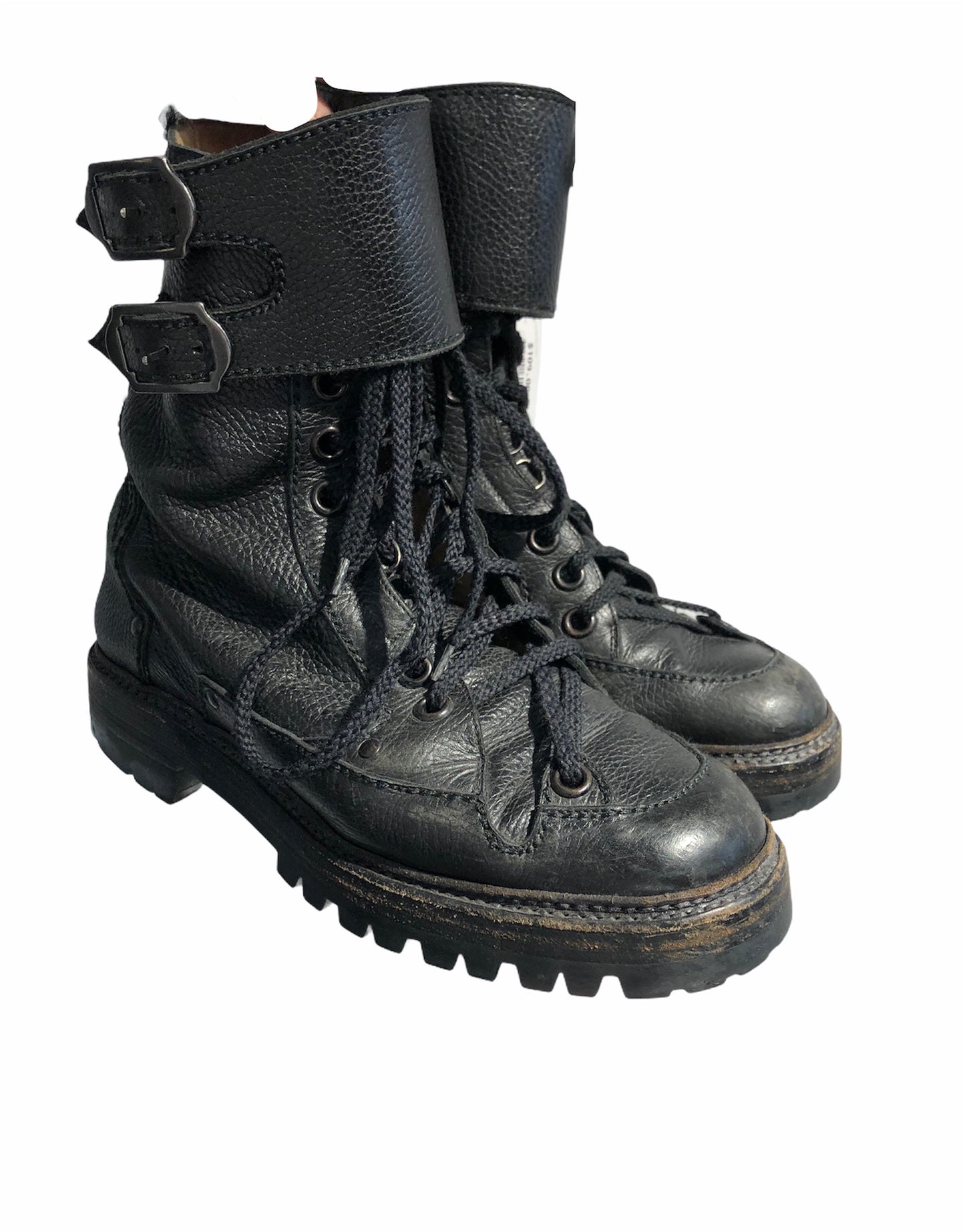 Combat Lace Warp Boots