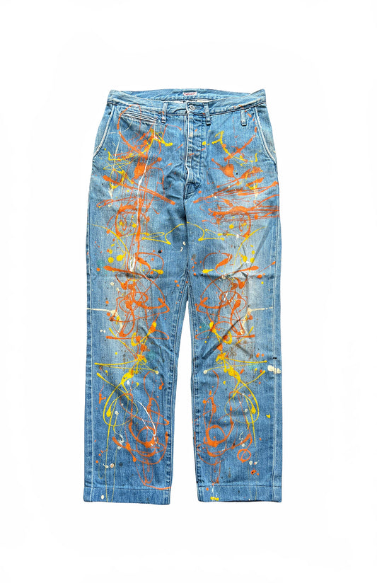 Paint Splat Denim