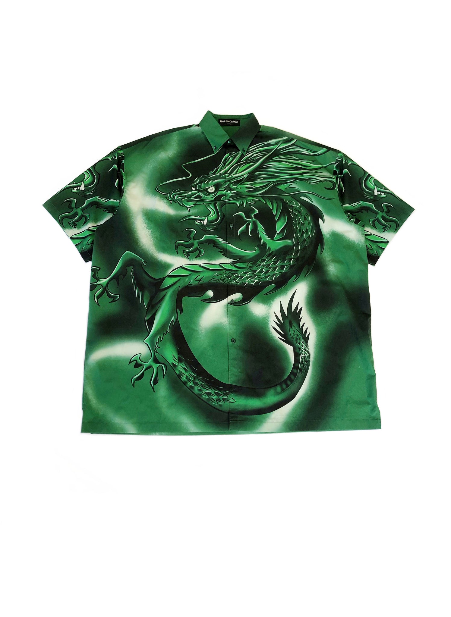 dal Anvendelig ecstasy SS18 Green Dragon Giant Shirt – Archive Reloaded