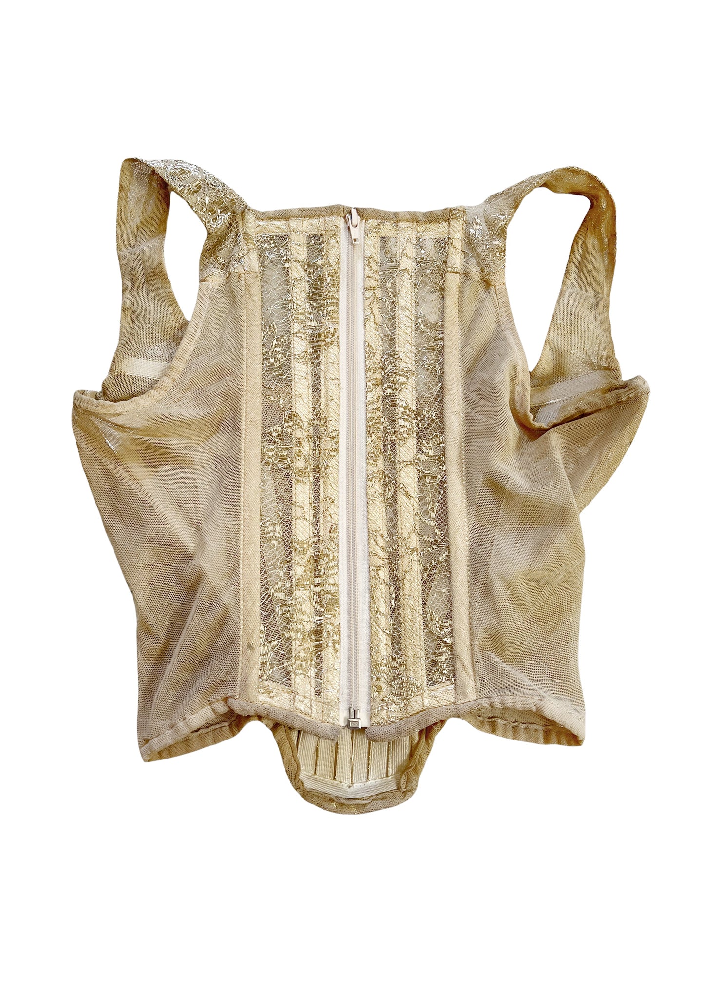 ~1994 Gold Lace Bustier