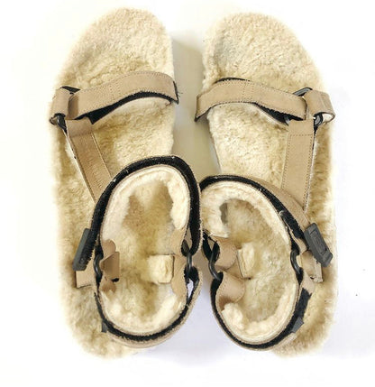 Archive General Research Teddy Bear Fur Sandal