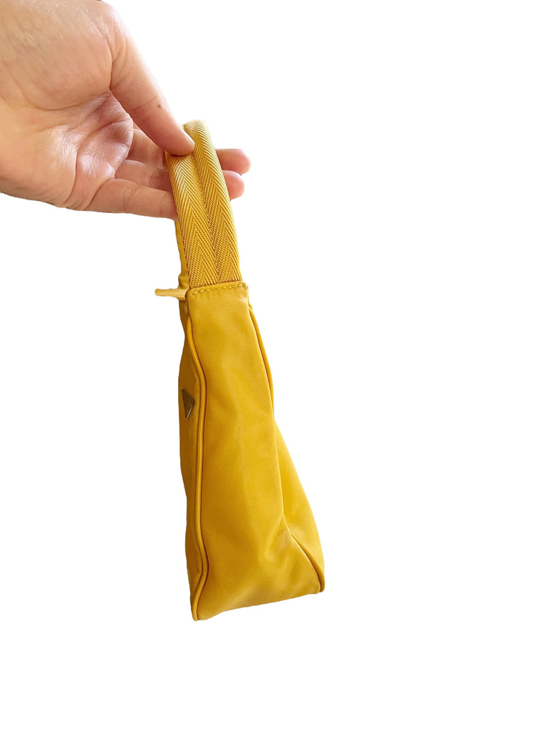 Mustard Vela Nylon Hobo Bag – Archive Reloaded