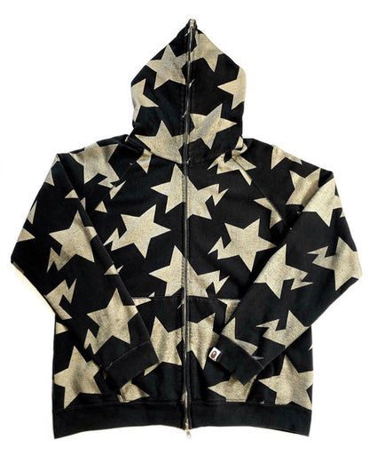 2008 Bape Sta Star Full Zip Hoodie