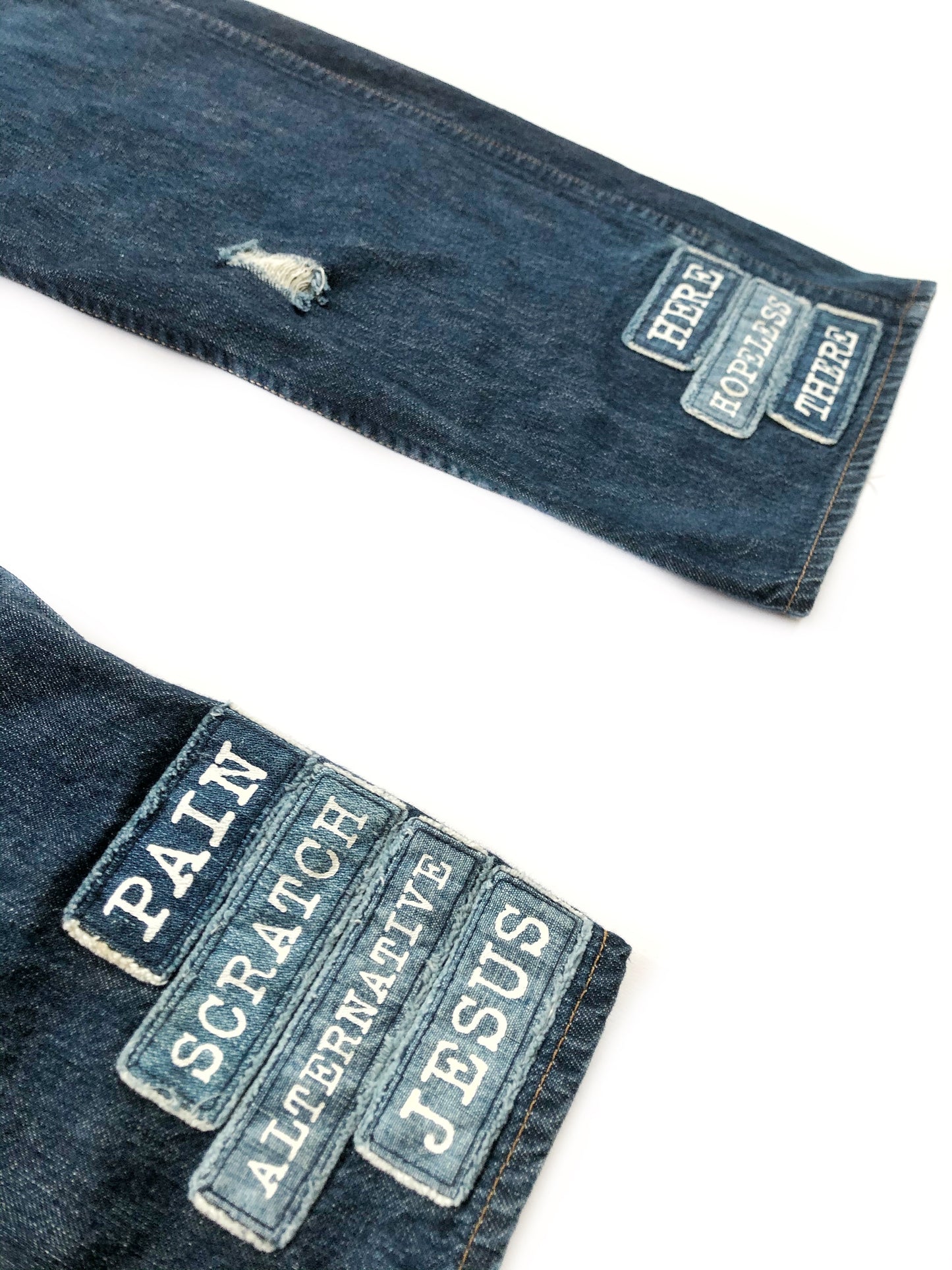 Ss02 Modern Age Patch Denim