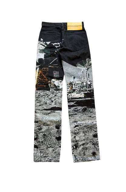 Astronaut Moonlanding Denim