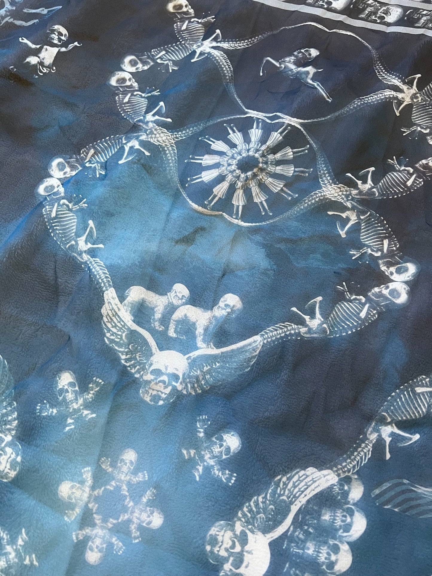 2010 FOTI French Silk Sheer Scarf