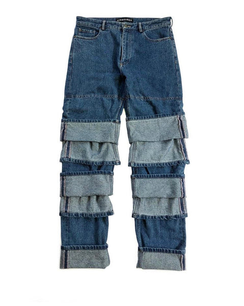 Y/Project Multi Cuff Denim