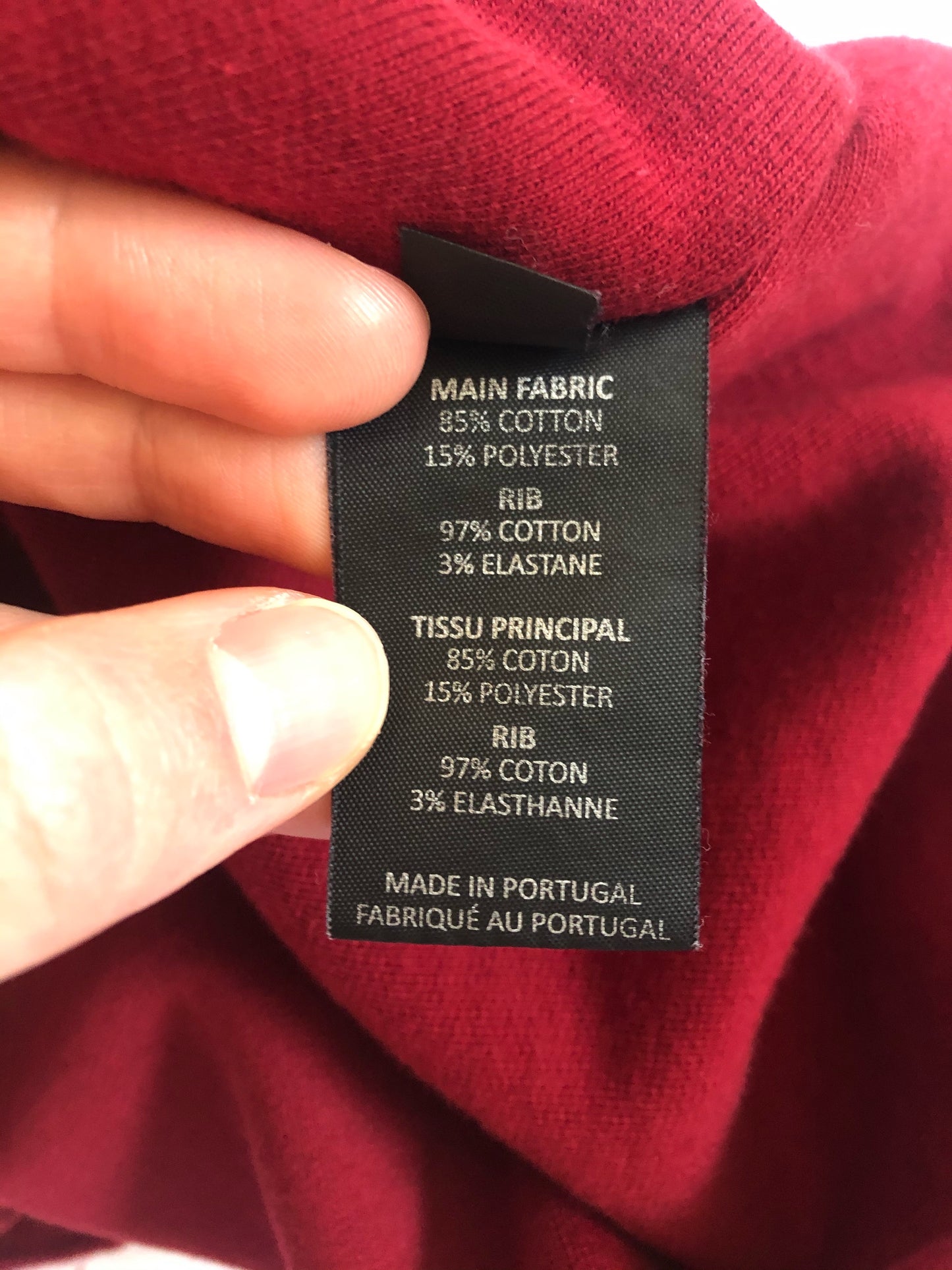 “Inside Out” Burgundy Hoodie