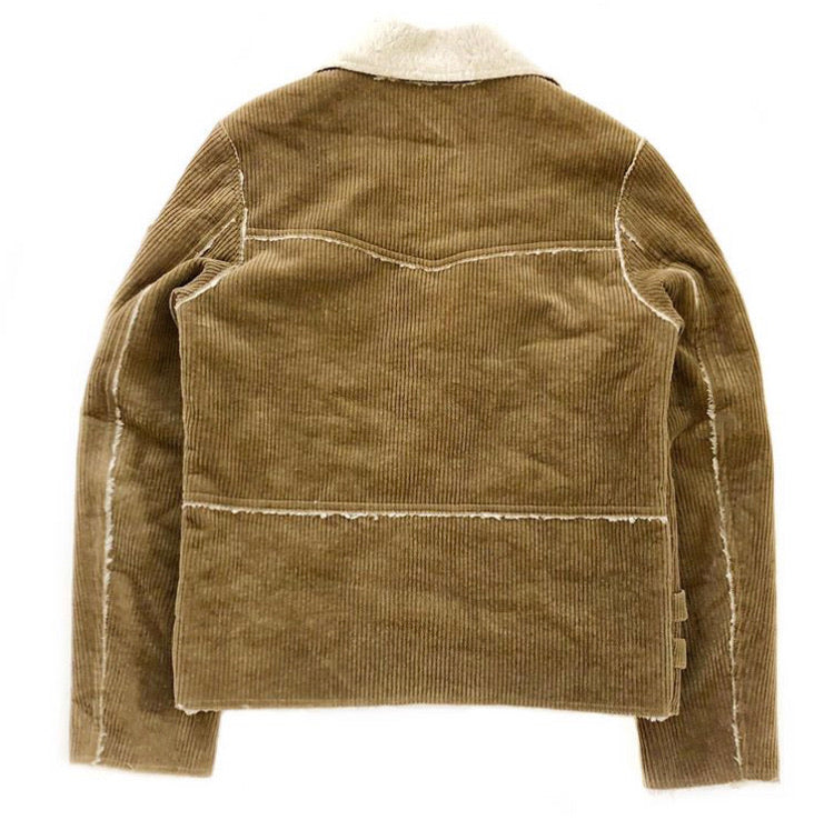 03-04 Closer Corduroy Shearling Biker Jacket