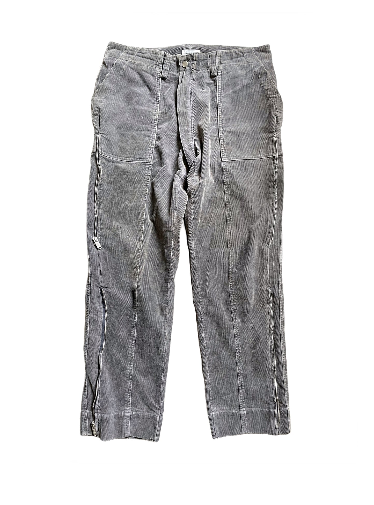 AW11 Corduroy Flight Pants w Crotch Zip