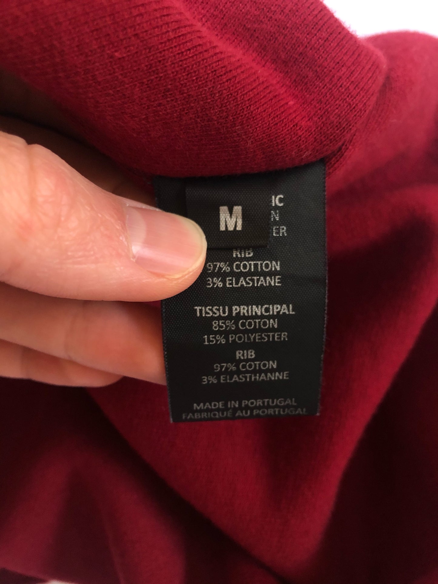 “Inside Out” Burgundy Hoodie