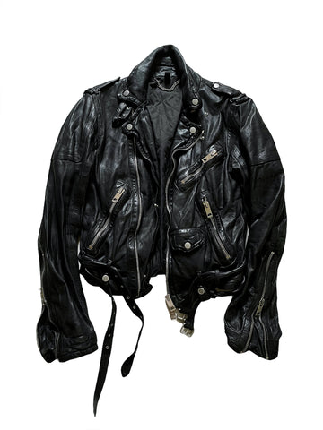 SS11 Prorsum Cropped Biker Leather