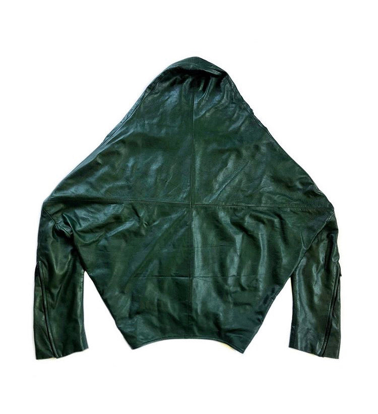 09 Maison Martin Margiela Leather Head Cover Bomber