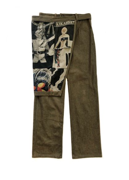 AW07 Shotaro Ishinomori Manga Pants