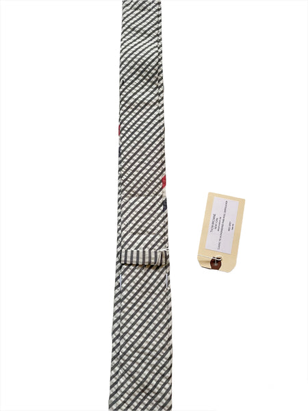 Seersucker Wool Tie