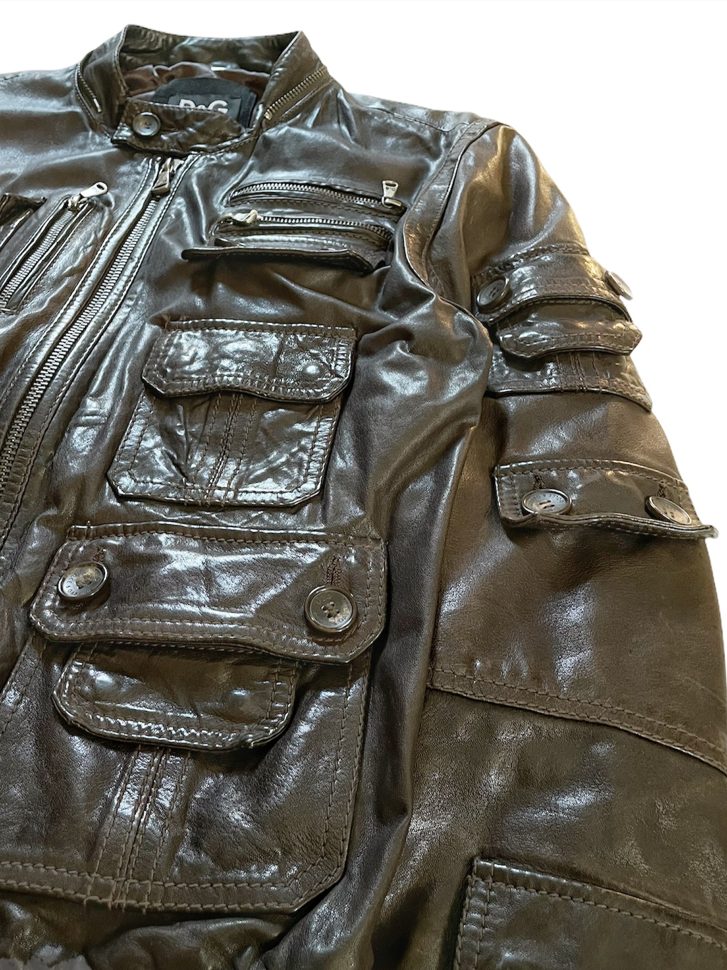 2003 Runway Leather Cargo Bomber