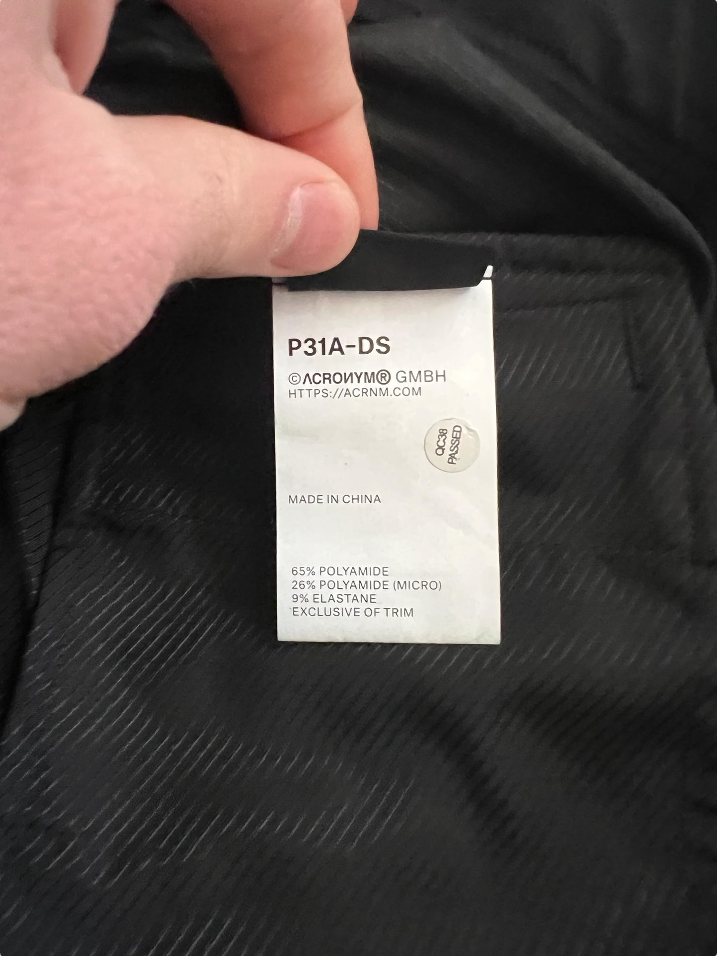 P31A-DS [FW21] Cargo Pant