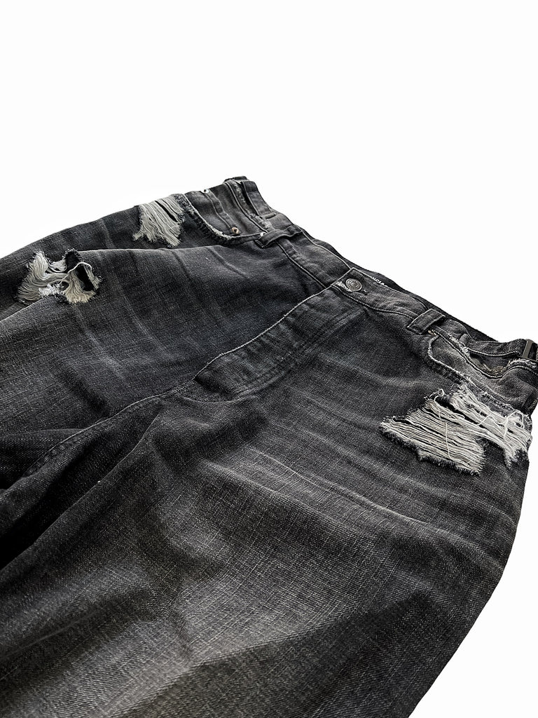 SS22 Destroyed Super Baggy Denim – Archive Reloaded